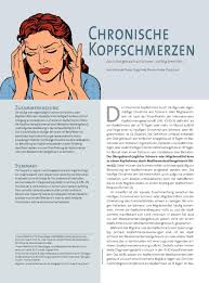 Chronische Kopfschmerzen Durch Ubergebrauch Von Schmerz Und Migranemitteln