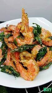 Compatibility of ingredients in fried butter prawn recipe arouses a delicious aroma. Crispy Butter Prawns By May Chong Prawn Dishes Butter Prawn Prawn Recipes
