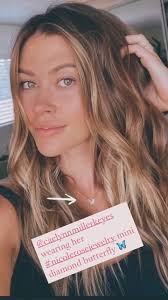 The Romantic Diamond Butterfly Pendant in Size 1