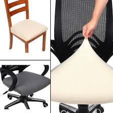 This space uses a sofa, one chair, but then an ottoman can act as a foot stool or an extra perch when you're entertaining. Dining Chair Covers Slipcovers Stretch Thicken Jacquard Spandex Square Plaid For Dining Room Kitchen Parsons Chair Seat Cover Buy At The Price Of 9 99 In Aliexpress Com Imall Com