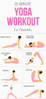 Very Simple 20 Minute Yoga Workout For Flexibility Beginner Yoga Workout Yoga For Flexibility Yoga For Beginners