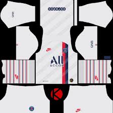 All goalkeeper kits are also included. Paris Saint Germain Psg 2019 2020 Kit Dream League Soccer Kits Kuchalana