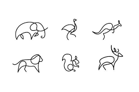 Image Result For Single Line Art One Line Animals Animal Line Drawings Single Line Drawing