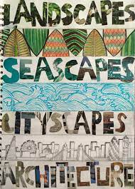 Title Page Landscapes Seascapes Cityscapes Architecture Art Pages Gcse Art Sketchbook Art Folder