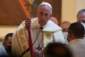 Последние твиты от pape françois (@pontifex_fr). Irak Premiere Messe Publique Pour Le Pape Francois