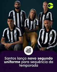 APROVADO, TORCEDOR?🐟 Na tarde desta segunda-feira, o Santos apresentou o  seu novo segundo uniforme para o restante da temporada 2026. A camisa,  tradicionalmente listrada, traz conceitos de "brasilidade" e as faixas  pretas