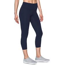 Under Armour Womens Armor Mirror Hi Rise Crop Amazon Co Uk