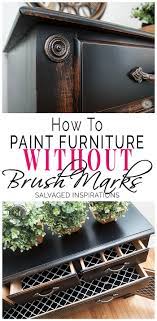 Check spelling or type a new query. How To Paint Furniture Without Brush Marks Salvaged Inspirations