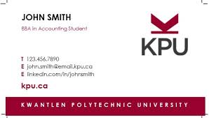 Customize a business card template with a logo, at no additional cost. Student Business Card Template Citem
