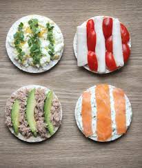 Rice Cakes With Healthy Toppings My Fussy Eater Easy Kids Recipes