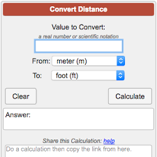 distance conversion calculator