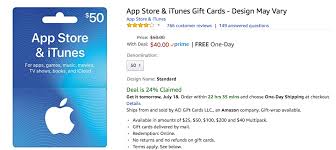 Good for $50 worth of prepaid credit at the itunes store choose from millions of songs, thousands of movies, hundreds of tv shows listen to music on ipod, play it on your computer, or burn a cd free itunes jukebox application for mac or pc ; 50 Itunes Gift Card For 40 Act Now Deals We Like