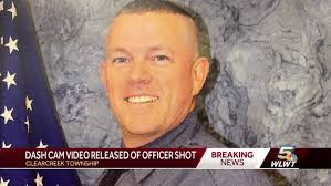 Dash cam footage released of Clearcreek Township shooting, update given