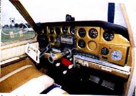 Image result for beechcraft bonanza v-tail inside cockpit