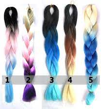 To make your hair ombre at home, you'll need to apply 2 coats of bleach 1 or 2 weeks apart. Kanekalon Ombre 3 Tone Braiding Hair Blue Purple Pink Brown Red Ombre Hair Weave Toyokalon Braiding Extensions Hair Appliances Hair Adhesiveweft Hair Extension Aliexpress