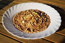 Das Dinkel Habermus Ist Ein Frohmacher Es Stimmt Den Magen Rein Regt Die Verdauung An Und Macht Uberhaup Lebensmittel Essen Quinoa Fruhstuck Brunch Rezepte