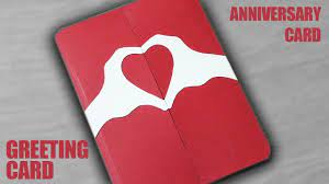 Write a happy anniversary on the card with the help of a marker. Image Result For Handmade Card For Anniversary Anniversary Card For Parents Diy Anniversary Cards Anniversary Cards Handmade