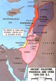 Phoenician Empire Ancient Maps Bible History Palestine