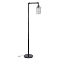 China Black Industry Bird Cage Floor Lamp Manufacturers ...