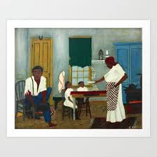 Buy African American Masterpiece Saturday Morning Breakfast By Horace Pippin Art Print By Jeanpaulferro Worldwide Shipping A Masterpiece Art Prints Painting