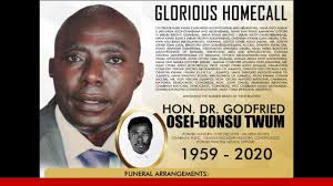Burial Service of the late Hon. Dr. Godfried Osei-Bonsu Twum
