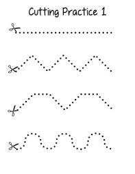 Simply print the printable cutting worksheets for preschoolers in color, black & white, or green tractor style. Cutting Practice Worksheets Teaching Resources Tpt