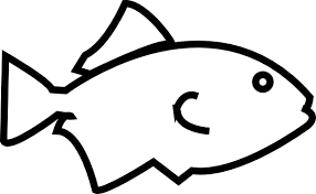 Style Guide Clker Fish Drawing Outline Fish Outline Fish Drawings