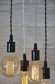 Cord Set With Bulb Socket 8 Foot Many Colors Ceiling Pendant Etsy Ceiling Pendant Ceiling Pendant Lights Lamp Cord