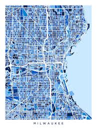 Maybe you would like to learn more about one of these? Milwaukee Wisconsin City Map Digital Art By Michael Tompsett