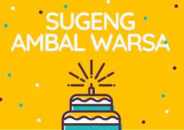 Arti Sugeng Ambal Warsa Dalam Bahasa Jawa Untuk Orang Tersayang