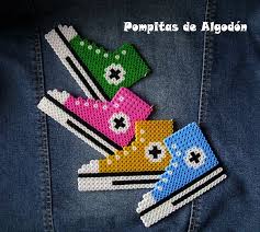 Colgante All Star Perleplader Hama Perler Monstre Perler Og Hama Beads Design