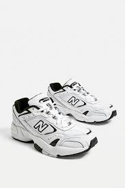 Black And Pink New Balance Trainers New Balance 452 Black White Trainers In 2020 Dad Shoes Black And White Trainers White Trainers