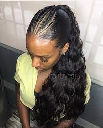 Ponytail Braids By Hairbyess Braided Hairstyles Weave Hairstyles Braided Sleek Ponytail