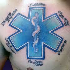 60 Star Of Life Tattoo Designs For Men Ems Emt And Paramedic Life Tattoos Tattoo Designs Men Tattoo Designs