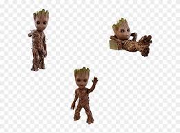 Gill is a moorish idol, and a major character in disney/pixar's 2003 animated film, finding nemo. Baby Gamora Rocket Transparent Baby Groot Png Clipart 3238452 Pikpng