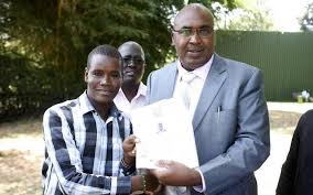 While officiating over the ceremony, the varsity's chairman and founder, prof. Turkana Bcom Student To Pursue His Dream After Kcse Certificate Bail Out The Standard