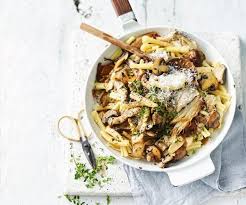 Casarecce Recipe With Mixed Mushrooms And Thyme Recipe Quick Pasta Recipes Pasta Recipes Casarecce Recipes