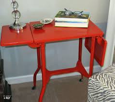 Thrift Find Vintage Typewriter Table Makeover Table Makeover Vintage Industrial Furniture Upcycled Home Decor