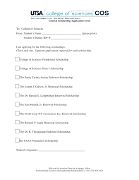 The chinese government scholarship (csc scholarship) application procedure can be slightly different from one university to another. Scholarship Application Form