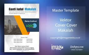 Tugas pemrograman web lanjut menampilkan data inputan form html dengan php disusun oleh: Download Template Desain Cover Makalah Inovatif Imago Media Home Of Creativity