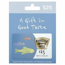 Maybe you would like to learn more about one of these? Qfc Bonefish Grill 25 Gift Card 1 Ct