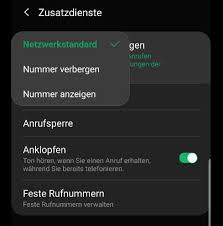 Samsung Galaxy S10 Eigene Rufnummer Unterdrucken Tipp