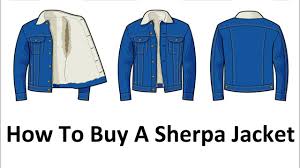 How To Buy A Sherpa Jacket Mens Denim Cotton Sherpa Jackets Video Guide Lee Jeans