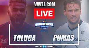 Ya con un lugar asegurado en la fase final, pero con el objetivo de regresar a los primeros lugares, pumas recibió a los diablos rojos del toluca. Goals And Highlights Toluca 1 0 Pumas 2021 Liga Mx 07 02 2021 Vavel Usa