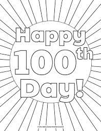 Also, please help us share this post on twitter, google+, facebook and any other. 100 Days Of School Activities Coloring Pages Free Printables Mrs Merry