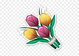 Flower Bouquet Emoji Png Free Transparent Png Clipart Images Download