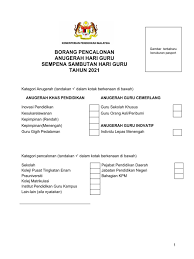 Add as many notes as you. Borang Anugerah Guru