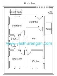 Trendy Design 6 900 Sq Ft House Plans East Facing Vastu Plan For North Facing Plot 1 On Home Jpg 500 664 North Facing House House Plans House Floor Plans