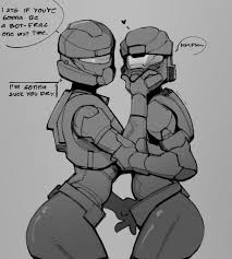 Rule34 - If it exists, there is porn of it  spartan (halo)  7774709