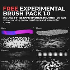 Free comic ink brushes for procreate. 8 Free Freakish Procreate Brushes Experimental Pack 1 0 Includes Some Great Stamp Particles Textured Brushes Asia Orlando Brushes